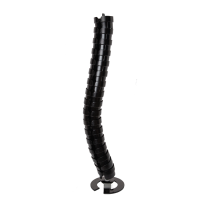 [002.008.0202] 002.008.0202 OE Elsafe: Umbilical Cable Management: Pathfinder Floor to Desk 780mm: Black