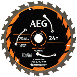 ACSB184T24 184MM 24 Tooth Circular Saw Blade