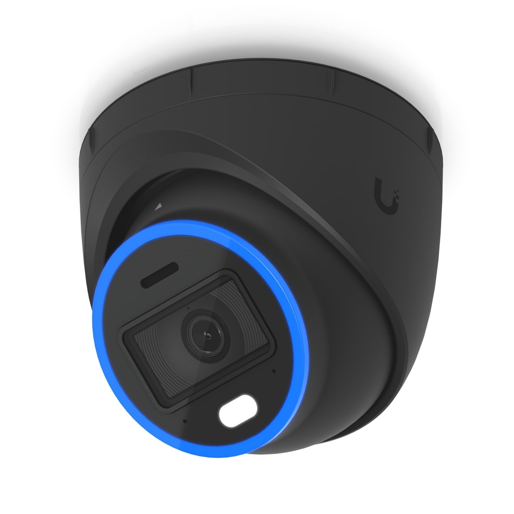 Ubiquiti AI Turret, Black, All-weather,Vandal-proof 4K PoE+ Turret Camera, Enhanced AI Capabilities  IR, Visible LEDs for Night Vision,Incl 2Yr Warr