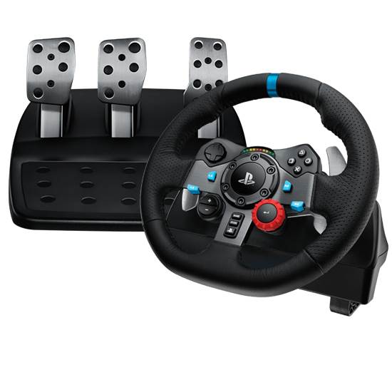 941-000115 G29 Driving Force Racing Wheel & Pedal Set for PS3/PS4/PC 