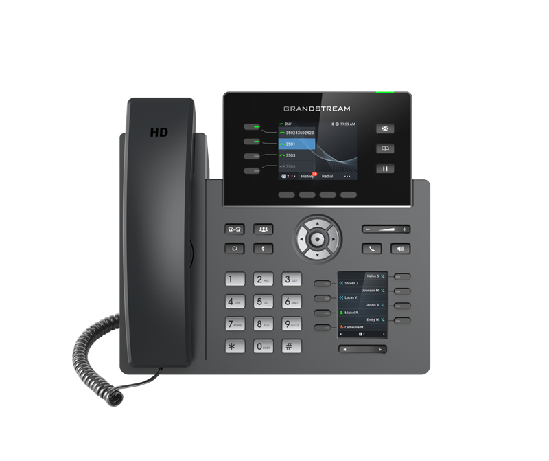 [6947273702849] 6947273702849 *LS* Grandstream GRP2614 4 Line IP Phone, 4 SIP Accounts, 320x240 Colour Screen, BLF Keys, HD Audio *LAST STOCK*