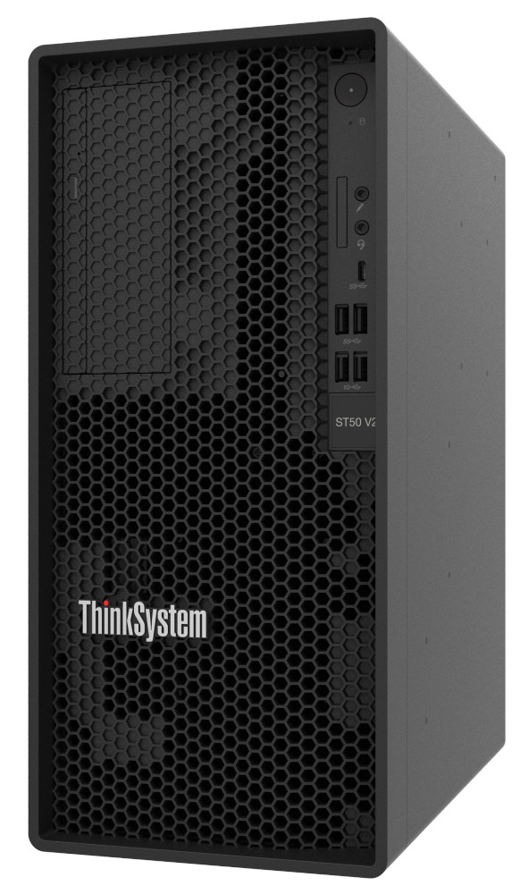 [7D8JA00CAU] 7D8JA00CAU LENOVO ThinkSystem ST50 V2, 1xIntel Xeon E-2378G 8C 2.8GHz 80W, 1x16GB 2Rx8, SW RD, 1x500W