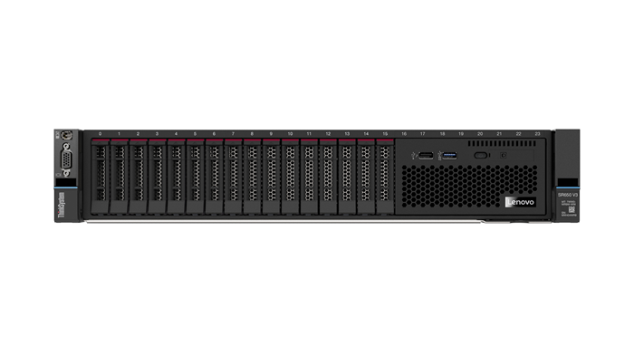 [7D76A02GAU] 7D76A02GAU LENOVO ThinkSystem SR650 V3, 1xIntel Xeon Gold 5416S 16C 2.1-2.9GHz 150W, SFF, 1x32GB 2Rx8, ThinkSystem RAID 9350-8i 2GB Flash PCIe 12Gb Adapter, 1x75