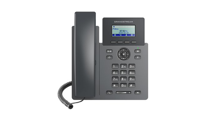 [6947273703105] 6947273703105 *LS Grandstream GRP2601 Carrier Grade  2 Line IP Phone, 2 SIP Accounts, 2.2" LCD, 132x48 Screen, HD Audio, PSU Included, 5 way Conference, 1Yr Wty