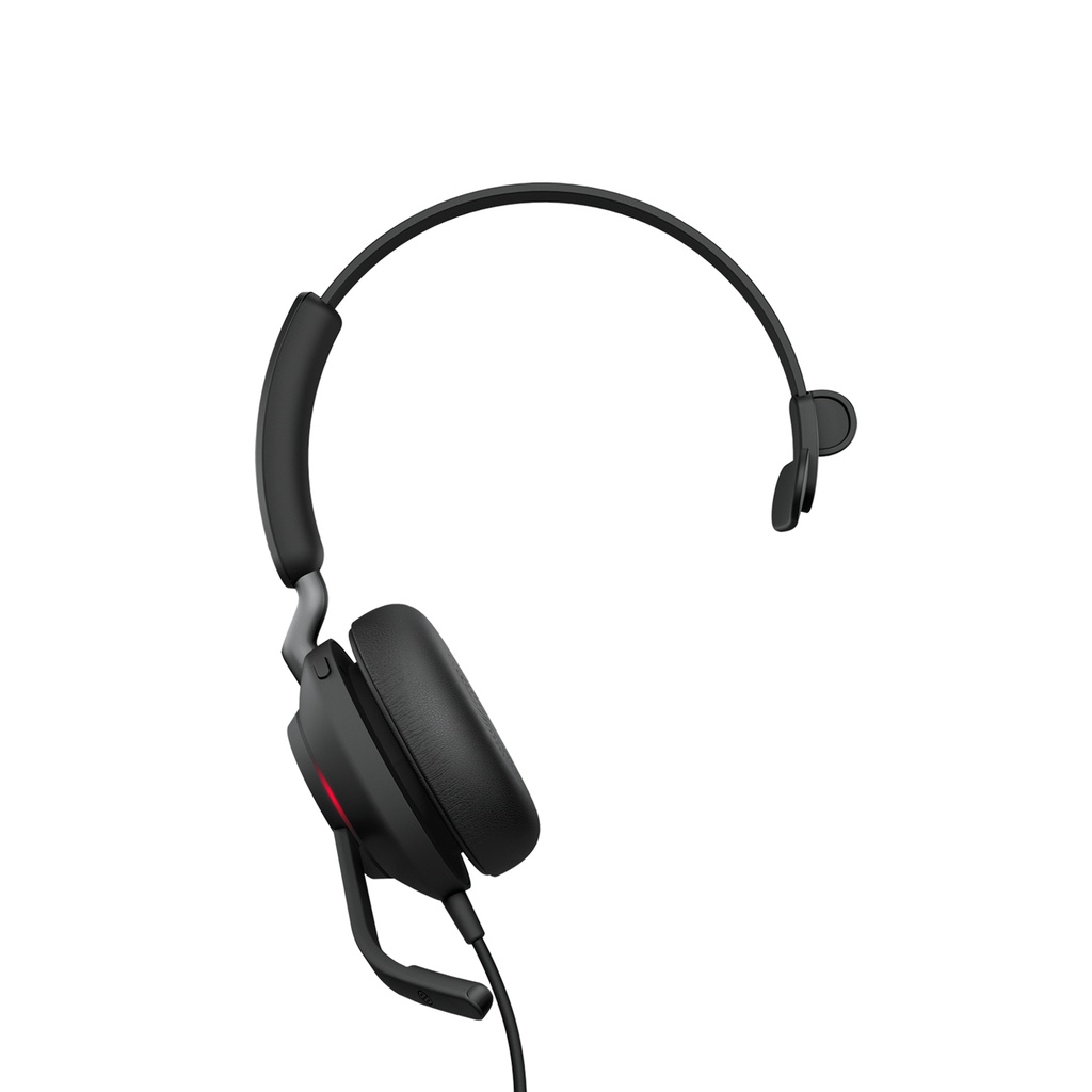 [5706991028058] 5706991028058 Jabra Evolve2 40 SE Wired USB-C MS Mono Headset, 360° BusyLight, Noise Isolationg Ear Cushions, 2Yr Warranty, Plug-and-play