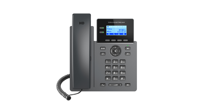 [6947273704133] 6947273704133 *LS Grandstream GRP2602G Carrier Grade 2 Line IP Phone, 2 SIP Accounts, 2.2" LCD, 132x48 Screen, HD Audio, Powerable Via POE, 5 way Conference, 1Yr Wt