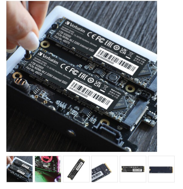 Verbatim 49375 NVMe M.2 Internal SSD 1TB (Vi3000)