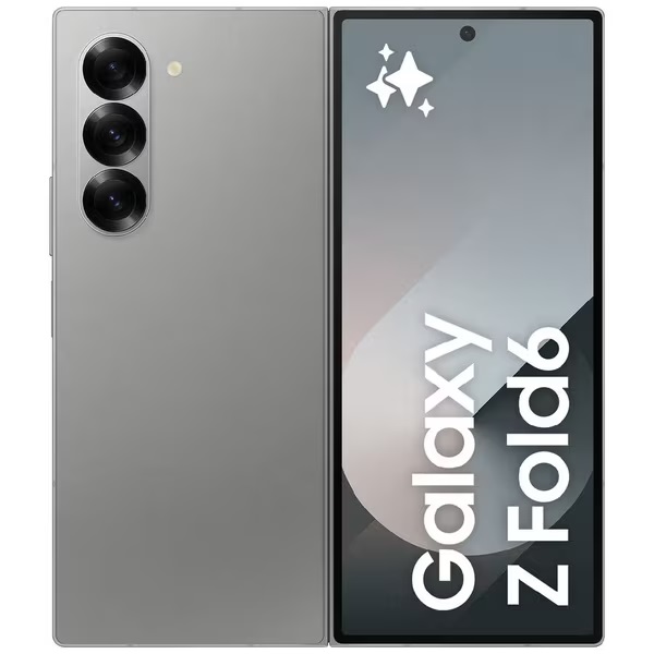 Samsung Galaxy Z Fold6 5G 256GB - Silver Shadow*AU STOCK*, 7.6", QXGA+, 120Hz, 12GB/256GB, 50MP/10MP, Single SIM + eSIM, 4400mAh,2 Years Warranty