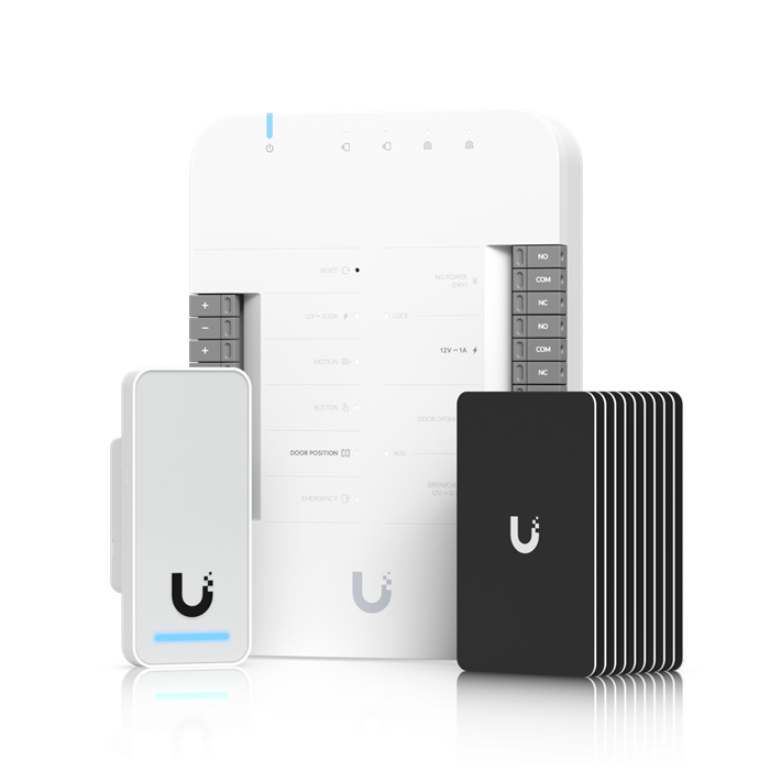 Ubiquiti UniFi Access Gen 2 Starter Kit  - UniFi Dream Machine Pro required, 2Yr Warr