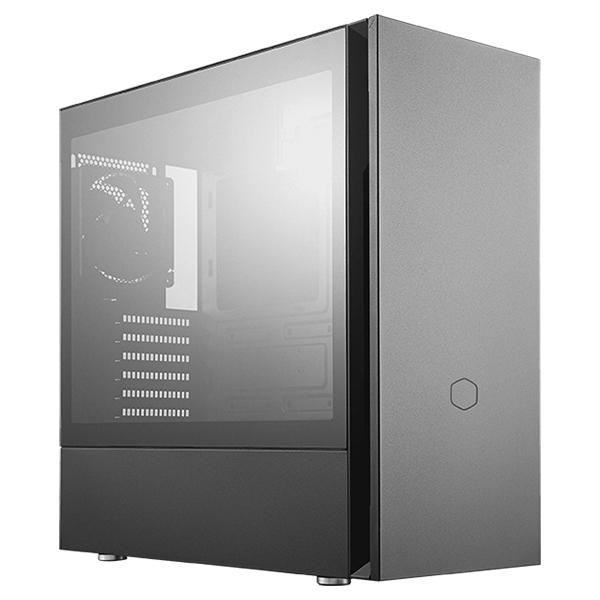 [Silencio S600] Silencio S600 Cooler Master  Silent Tempered Glass Case