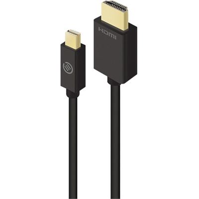 [MDP-HD4K-02-MM] MDP-HD4K-02-MM ALOGIC SmartConnect 2m Mini DisplayPort to HDMI Cable with 4K Support - Male to Male