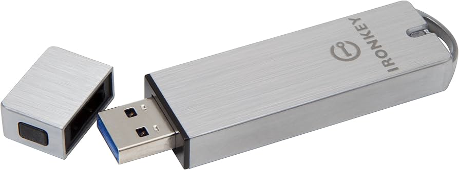 [IKS1000E/32GB] IKS1000E/32GB (32GB) IronKey S1000 USB Drive with on-device Cryptochip