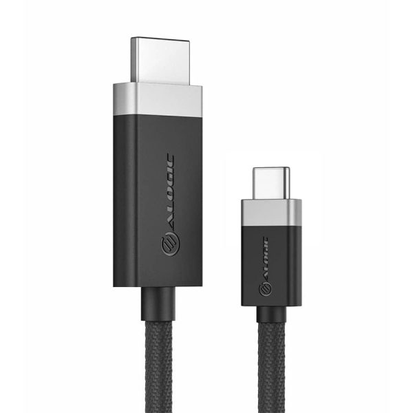 [FUCHD1-SGR] FUCHD1-SGR ALOGIC Fusion Series USB-C to HDMI Cable - Male to Male - 1m - Up to 4K@60Hz
