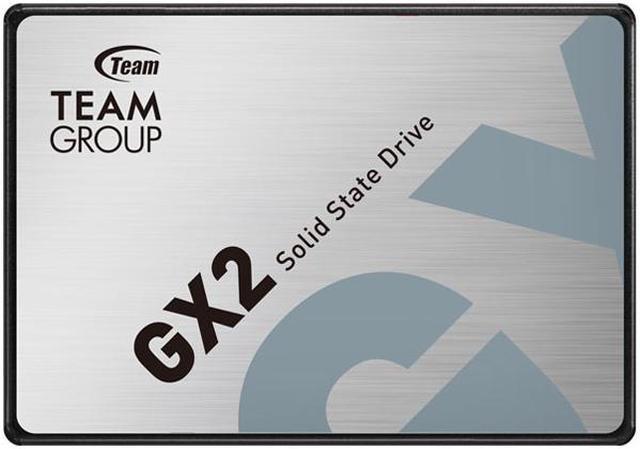 [T253X2512G0C101] T253X2512G0C101 TEAMGROUP GX2 512GB 3D NAND TLC 2.5 Inch SATA III Internal SSD ( Read/Write: up to 530/430 MB/s), 3 Years Warranty