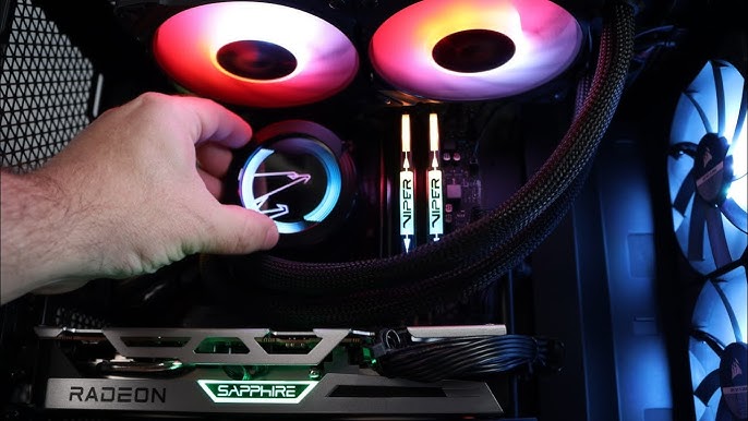 [AORUS-WATERFORCE-X-240] AORUS-WATERFORCE-X-240, RGB FUSION 2.0, w LCD display AIO liquid cooler, Universal fan & pump RPM control, supports all MB brands