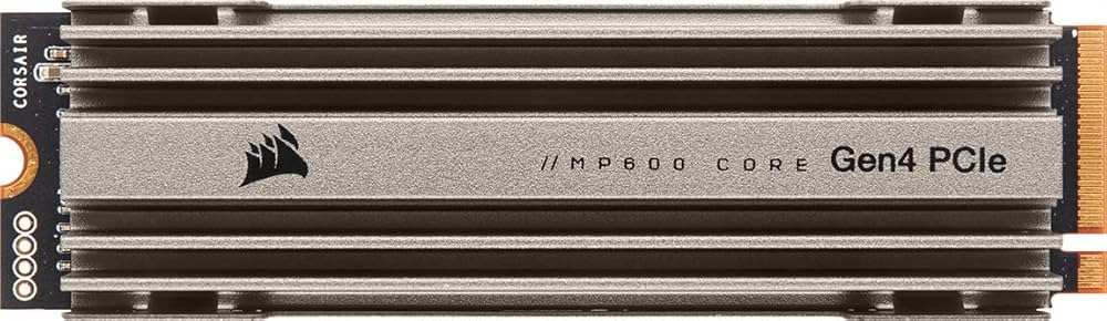[CSSD-F2000GBMP600COR] CSSD-F2000GBMP600COR Corsair MP600 CORE 2TB NVMe PCIe M.2 SSD