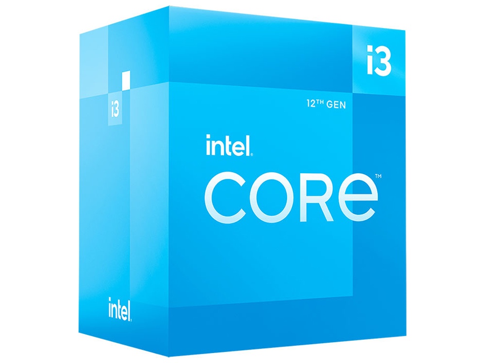 [BX8071512100] BX8071512100 Intel Core i3 12100 4 Cores/8 Threads 3.3/4.3GHz LGA1700 CPU Processor