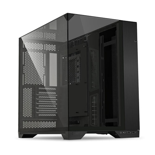 PC-O11VX Lian Li O11 VISION Three Side Tempered Glass E-ATX Case - Black Edition