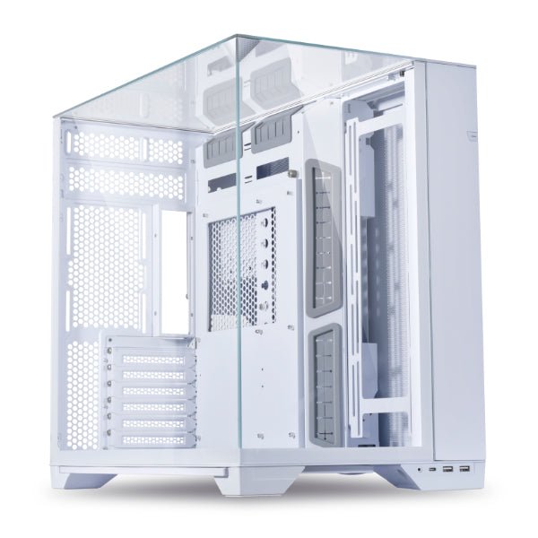 PC-O11VW Lian Li O11 VISION Three Side Tempered Glass E-ATX Case - White Edition