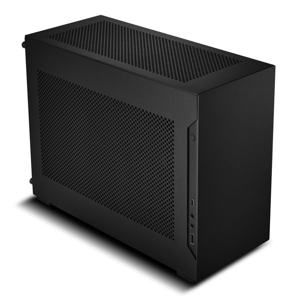 [PC-A4-H2O-A4] PC-A4-H2O-A4 Lian Li A4-H2O 11-Litre PCIe 4.0 Small Form Factor SFF Mini-ITX Case - Silver