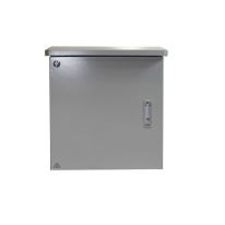 [002.015.0964] 002.015.0964 9RU 600mm Wide x 400mm Deep Grey Outdoor Wall Mount Cabinet. IP65