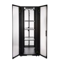 002.001.4590 4Cabling 45RU 800mm Wide x 1070mm Deep Premium Server Rack With Bi-Fold Mesh Door