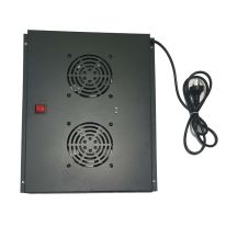 [002.004.0025] 002.004.0025 4Cabling 2 Way Fan Kit | Suitable for 600mm Deep Standard Rack Range