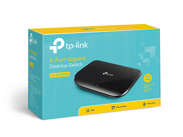 TL-SG1005D - 5-Port Gigabit Desktop Switch