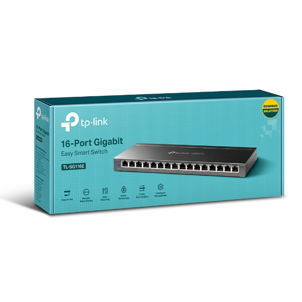 [TL-SG116E] TL-SG116E 16-Port Gigabit Unmanaged Pro Switch