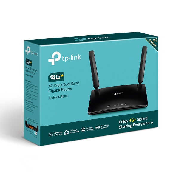 [Archer MR600] Archer MR600 TP-Link  4G+ Cat6 AC1200 Wireless Dual Band Gigabit Router