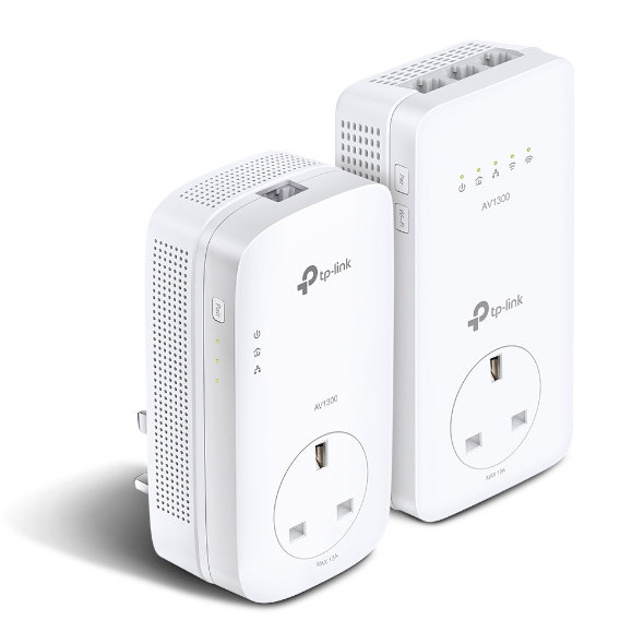 [TL-WPA8631P KIT] TL-WPA8631P KIT AV1300 Gigabit Passthrough Powerline ac Wi-Fi Kit OneMesh