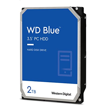 WD20EZBX WD Blue 3.5" 2TB SATA Internal Hard Drive HDD 256MB 7200rpm