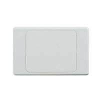 040.000.0356 Ultima Blank Plate - White