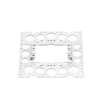 [040.050.0031] 040.050.0031 Square Render Mounting Bracket for Elegant 0.8mm Thickness - 15 Pack