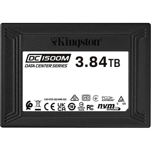 [SEDC1500M/3840G] 3840G DC1500M U.2 Enterprise NVMe SSD
