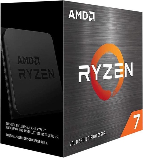 [100-100000926WOF(5700X)] AMD Ryzen 7 5700X, 8-Core/16 Threads, Max Freq 4.6GHz Socket AM4 65W, without cooler