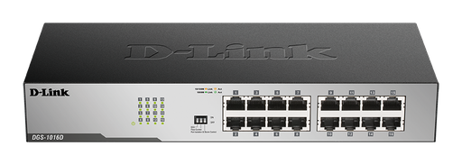 [DGS-1016D] 16 Port Copper Gigabit Switch (Desktop Size)