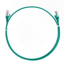 [004.004.8000] 0.15m CAT6 Ultra Thin LSZH Ethernet Network Cable | Green