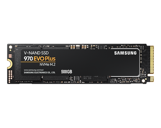 [MZ-V7S500BW] 970 EVO Plus M.2 NVMe 500GB PCIe Internal SSD 3500MB/s MZ-V7S500BW