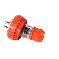 [040.000.0124] Straight Plug IP66  250V 3Flat Pin 10A