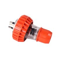 [040.000.0125] Straight Plug  IP66 250V 3Flat Pin 15A