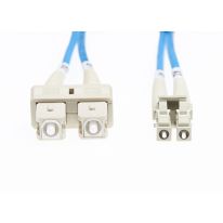 [FL.OM1LCSC5MB] 5m LC-SC OM1 Multimode Fibre Optic Cable: Blue