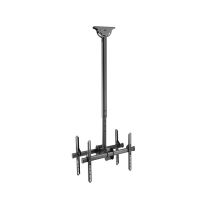 [012.001.0116] Ceiling Mount Back to Back TV Bracket: 37" to 70"