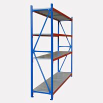 [ZM-2000-500-2000] Metal Shelving 2000H x 2000W x 500D Bolted Set