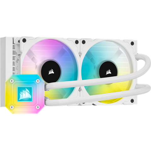 [CW-9060050-WW] Corsair iCUE H100i ELITE CAPELLIX White Liquid CPU Cooler