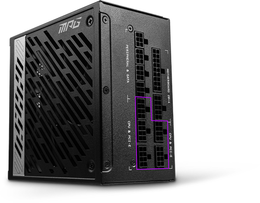 [MPG A1000G] MPG A1000G 1000W 80+ Gold Fully Modular Power Supply PSU