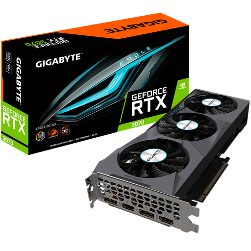 [GV-N3070EAGLE OC-8GD 2.0] GeForce RTX 3070 EAGLE OC 8G LHR Video Card GV-N3070EAGLE OC-8GD 2.0