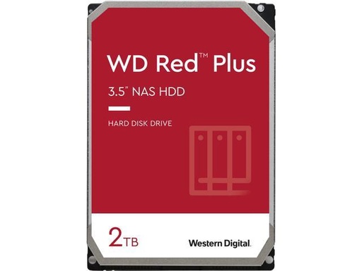[WD20EFZX] WD Red Plus 3.5" 2TB SATA3 NAS Hard Drive WD20EFZX