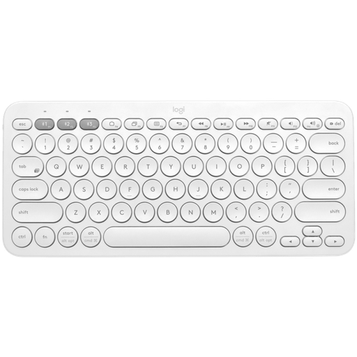 [920-009580] 920-009580 K380 Bluetooth Multi-Device Keyboard - White