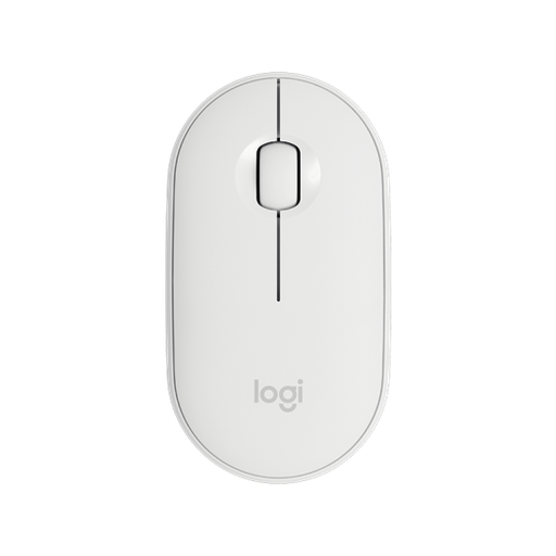 [910-005600] 910-005600 Pebble M350 Wireless/Bluetooth Mouse - Off White